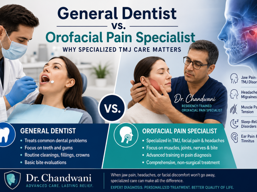 General Dentist vs. Orofacial Pain Specialist